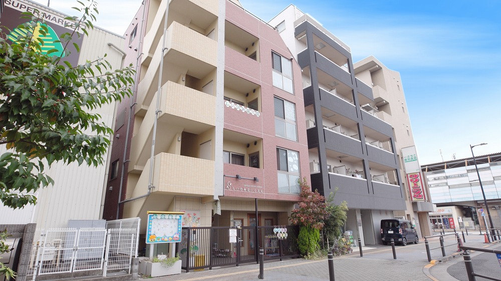 2. ビル型の保育園で、万全なセキュリティ体制